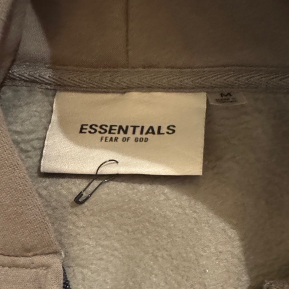 Essentials Brown Hoodie - Picture 2 of 3